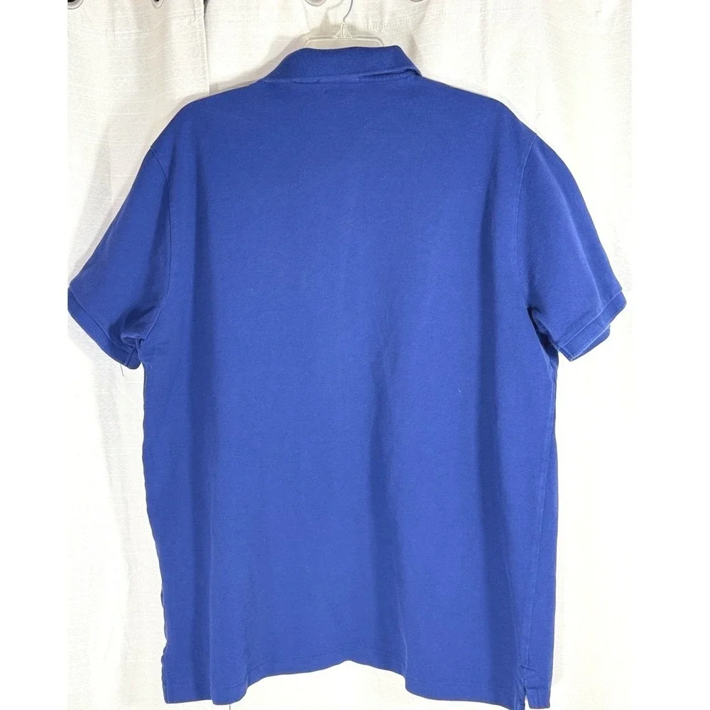 Polo by Ralph Lauren XXL Men's Custom Slim Fit Polo Shirt‎ - Blue